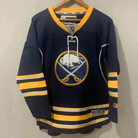 Reebok Buffalo Sabres NHL Hockey Jersey - Youth Large/ XL - Picture 1 of 12